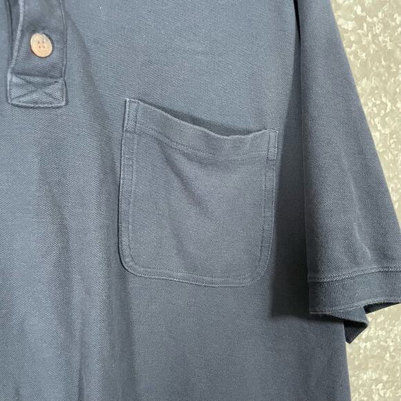 Duluth Trading Co Men’s Big & Tall Blue No Polo Shirt - Size 2XLT - Gorpcore - Picture 4 of 7